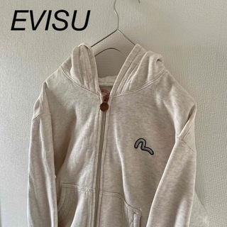 EVISU YAMANE メンズ裏起毛ジップアップパーカー　42