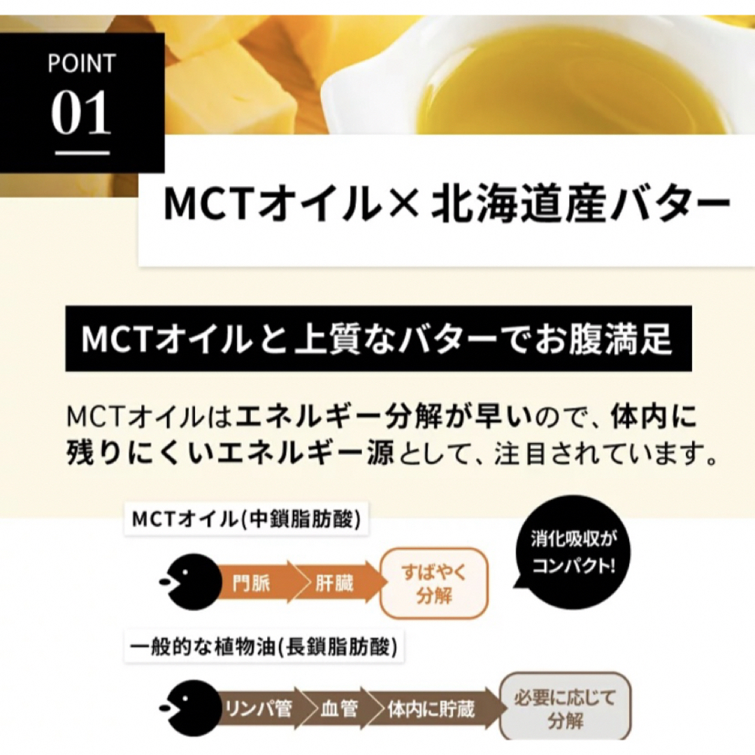 チャコール コーヒー（クロッティ） コーヒー クレンズ バターコーヒー コスメ/美容のダイエット(ダイエット食品)の商品写真