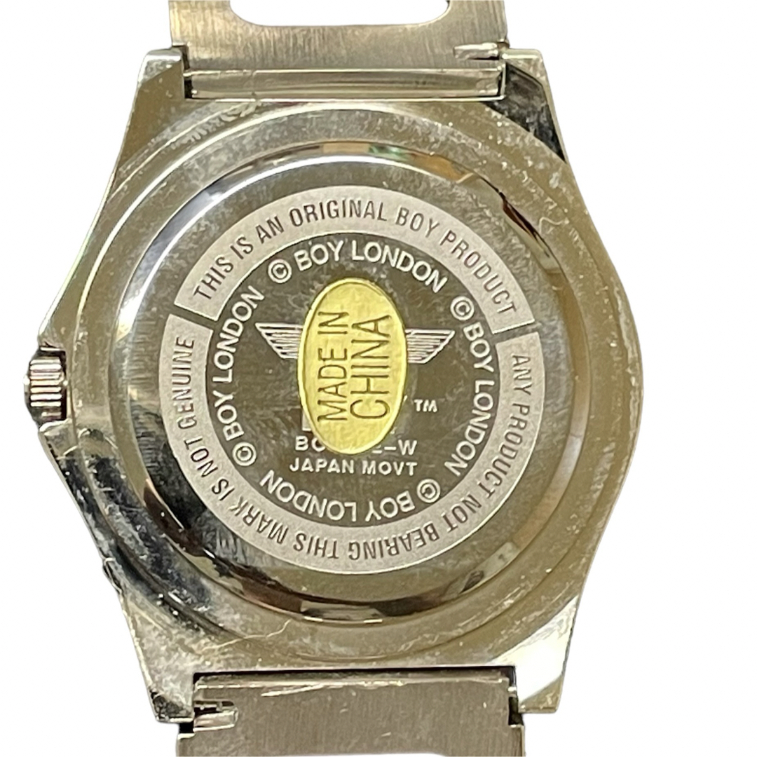 Boy London(ボーイロンドン)の80s〜90sボーイロンドンメタル腕時計(クォーツ) メンズの時計(腕時計(アナログ))の商品写真