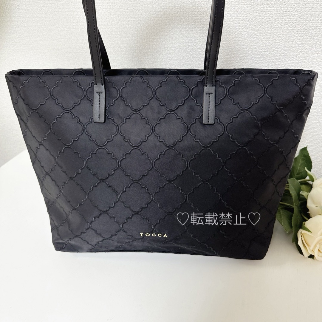 TOCCA - トッカ トートバッグ TOCCA ナイロントート A4サイズ TOCCA - トッカ トートバッグ TOCCA ナイロントート A4サイズ