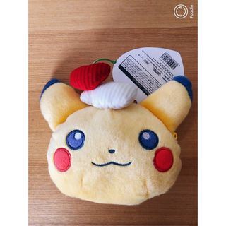 ポケモン(ポケモン)のフェイスポーチ ピカチュウ(キャラクターグッズ)