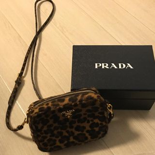 プラダ(PRADA)の1週間限定値下げ！PRADA プラダ レオパードショルダーバッグ(ショルダーバッグ)