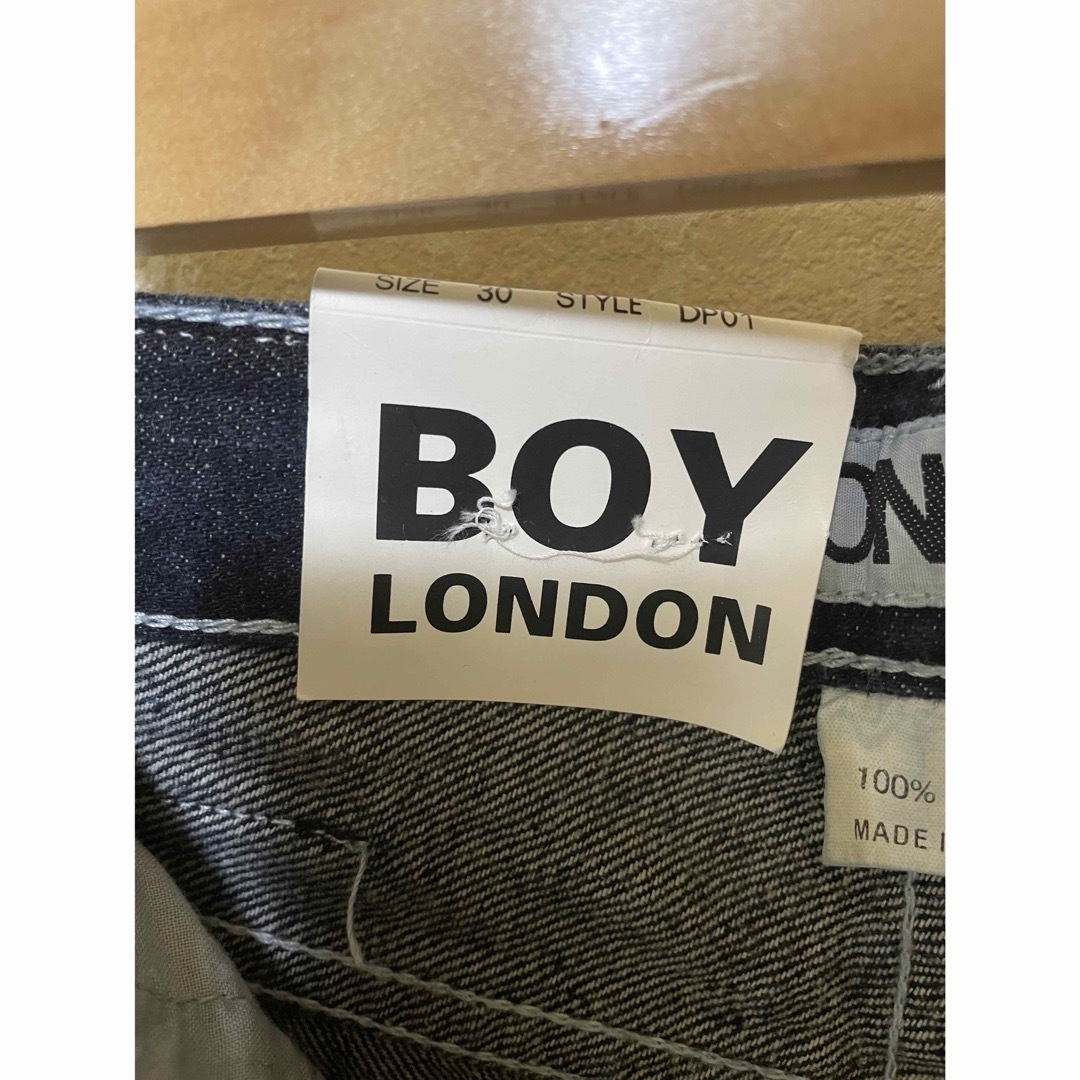 Boy London(ボーイロンドン)の80s〜90s ボーイロンドンデニムパンツ (boylondon)29インチ レディースのパンツ(デニム/ジーンズ)の商品写真