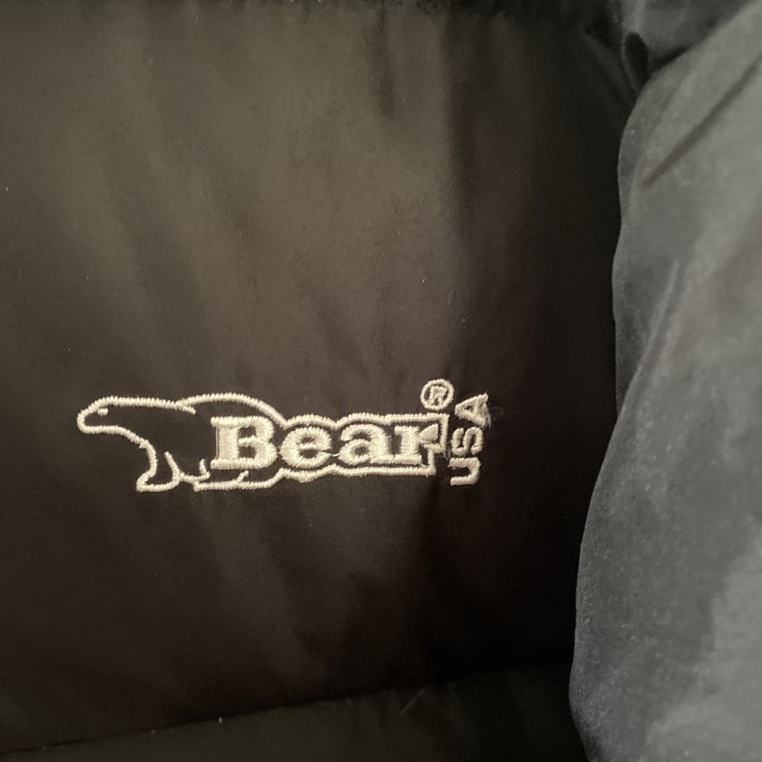 Bear USA(ベアー)のBearUSAベアーダウンジャケットアウターxlブラック黒メンズ長袖 メンズのジャケット/アウター(ダウンジャケット)の商品写真