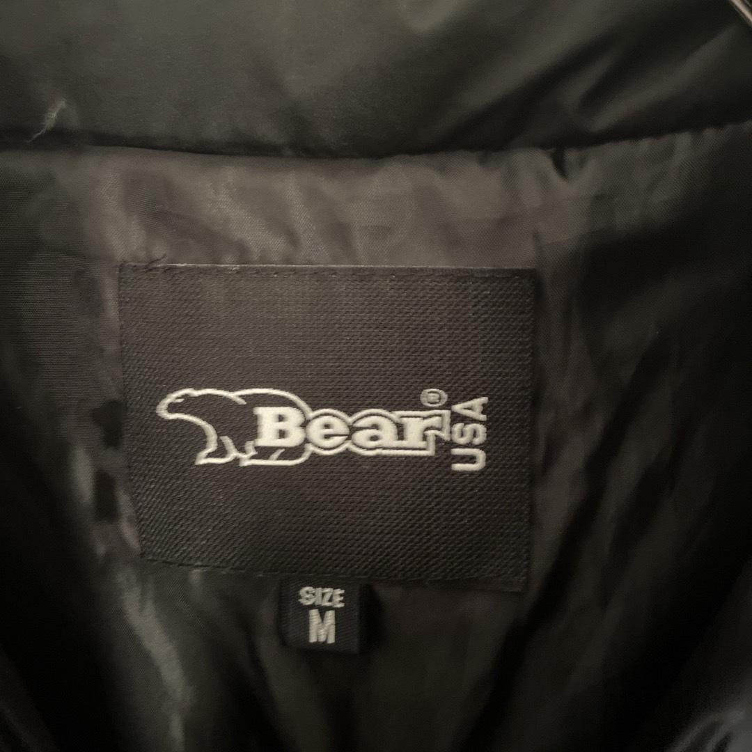 Bear USA(ベアー)のBearUSAベアーダウンジャケットアウターxlブラック黒メンズ長袖 メンズのジャケット/アウター(ダウンジャケット)の商品写真