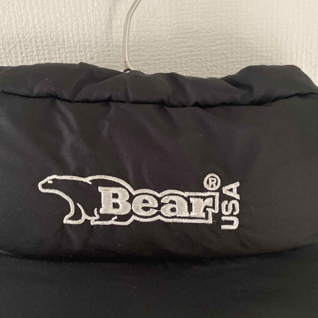 Bear USA(ベアー)のBearUSAベアーダウンジャケットアウターxlブラック黒メンズ長袖 メンズのジャケット/アウター(ダウンジャケット)の商品写真