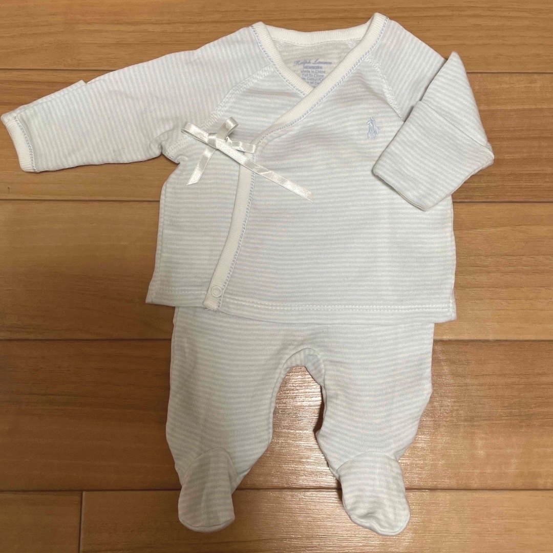 Ralph Lauren(ラルフローレン)のラルフローレン　新生児　ロンパース キッズ/ベビー/マタニティのベビー服(~85cm)(ロンパース)の商品写真
