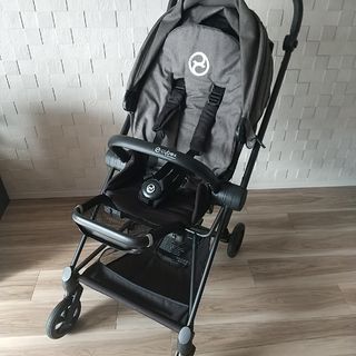 サイベックス(cybex)のベビーカー サイベックス ミオス プラスシリーズ ブラックフレーム グレー 中古(ベビーカー/バギー)