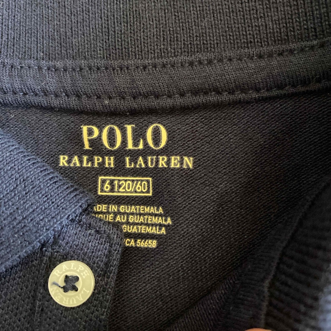 POLO RALPH LAUREN(ポロラルフローレン)の新品120センチポロシャツラルフローレン キッズ/ベビー/マタニティのキッズ服女の子用(90cm~)(Tシャツ/カットソー)の商品写真