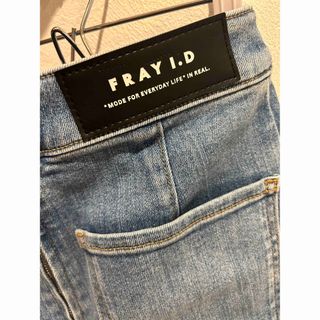 フレイアイディー(FRAY I.D)のバックジップスキニーPT FRAY I.D フレイ アイディー　スキニーデニム(デニム/ジーンズ)