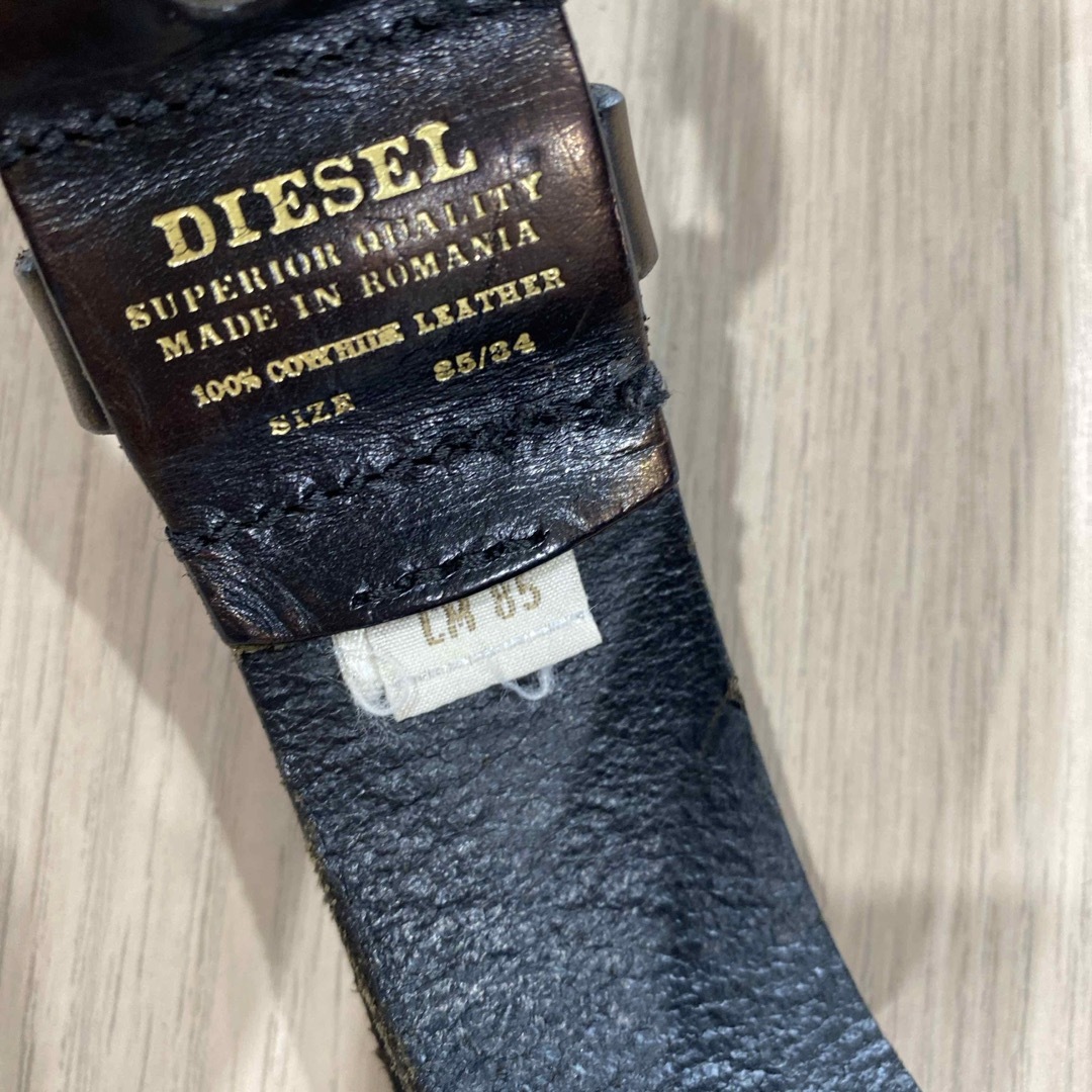 DIESEL(ディーゼル)のDIESELメンズ革ベルト メンズのファッション小物(ベルト)の商品写真