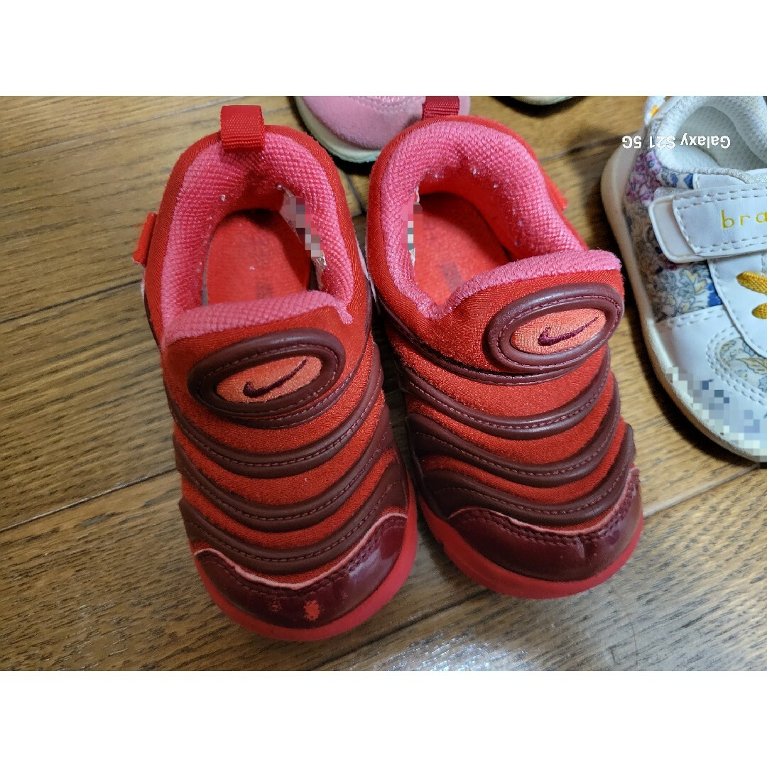 New Balance(ニューバランス)の子供靴　ニューバランス　ナイキ　IFME　3足 キッズ/ベビー/マタニティのベビー靴/シューズ(~14cm)(スニーカー)の商品写真