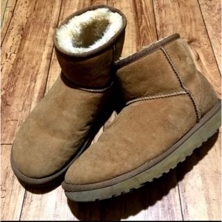 アグ(UGG)のUGG ムートンショートブーツ 24cm(ブーツ)