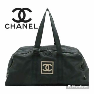 CHANEL - CHANEL シャネル 【極上品】 チョコバー ラムスキン ボストン