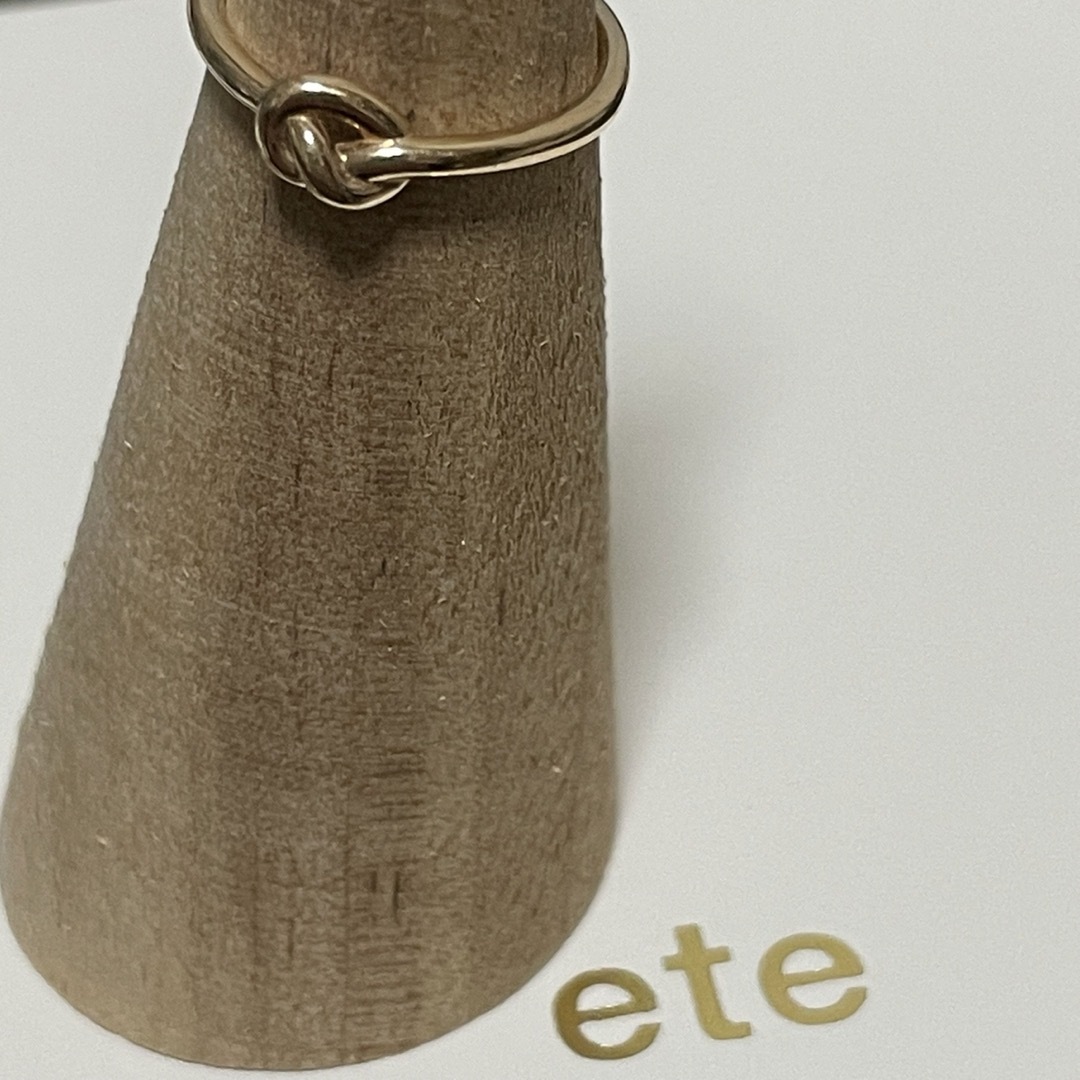 ete(エテ)のete エテ  K10 ピンキー  1号  レディースのアクセサリー(リング(指輪))の商品写真