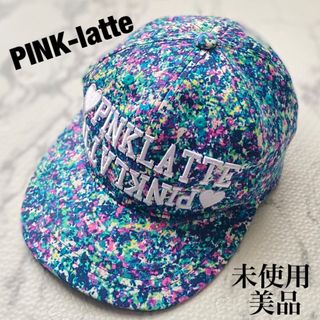 ピンクラテ(PINK-latte)のPINK-latte ピンクラテ キャップ 美品 キッズ(ジャケット/上着)