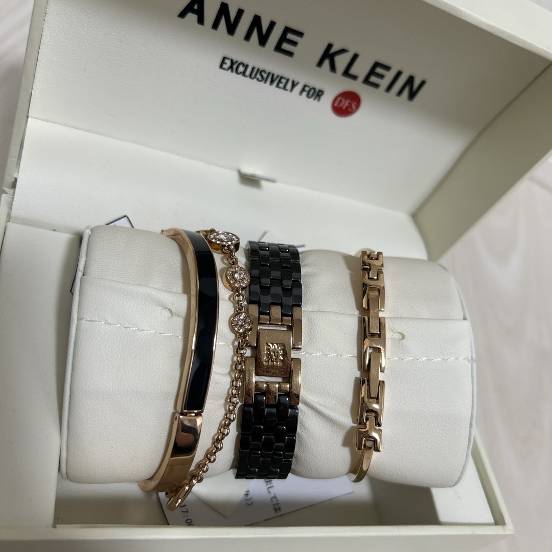 ANNE KLEIN(アンクライン)のANNE KLEIN アンクライン　時計　ブレスレット　バングル　セット レディースのアクセサリー(その他)の商品写真