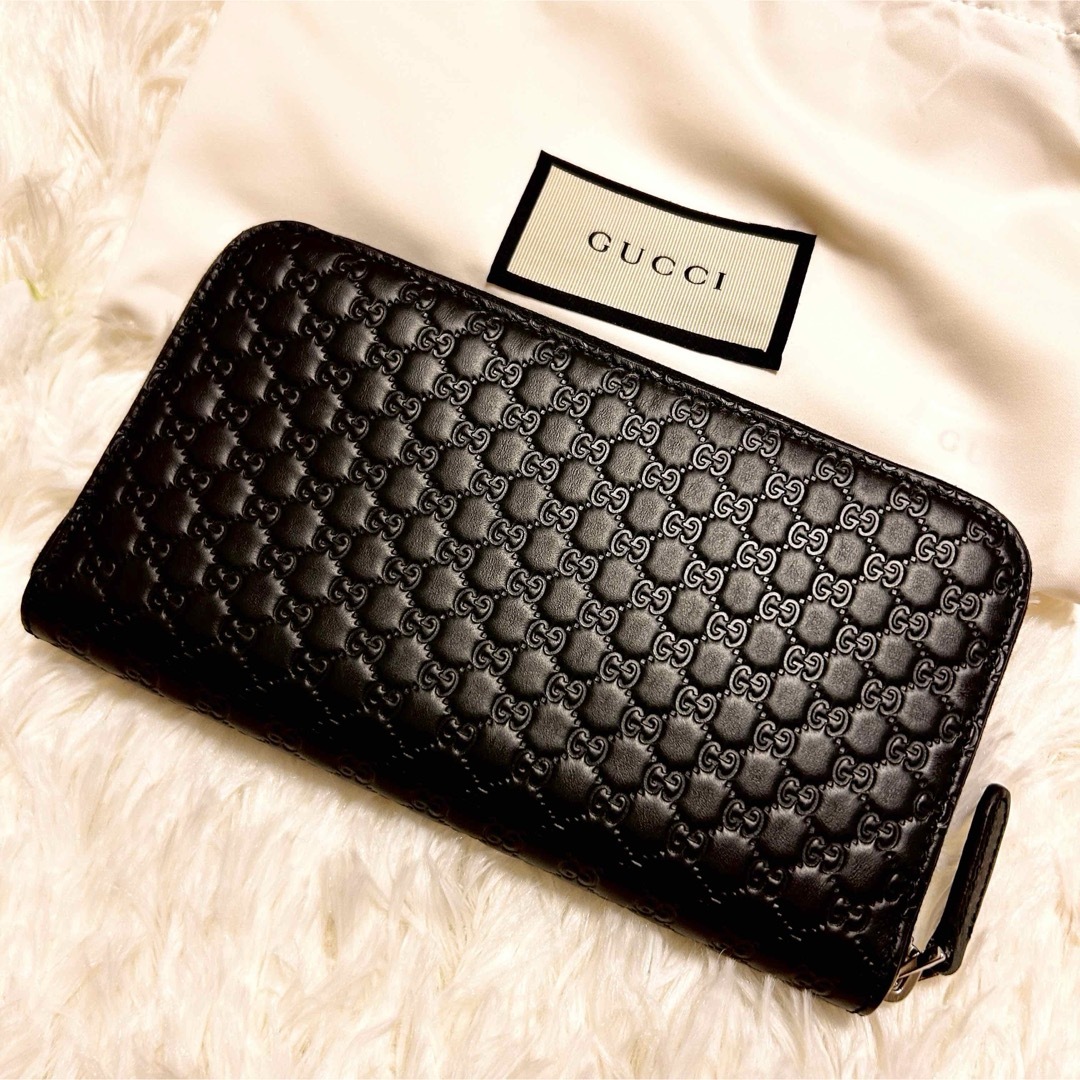 Gucci - 【新品】GUCCI グッチ GGシマ ラウンドジップ長財布の通販 by