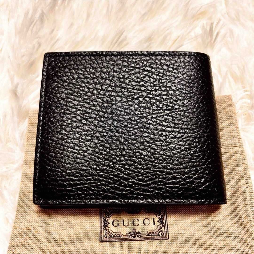 Gucci(グッチ)の【新品】GUCCI グッチ GGロゴ バイカラー 折りたたみ財布 小銭入れ付き メンズのファッション小物(折り財布)の商品写真