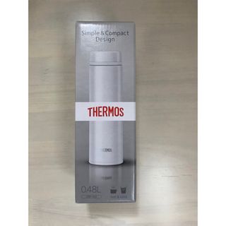 サーモス(THERMOS)の新品未使用 サーモス 真空断熱ケータイマグ パールホワイト 0.48L 水筒(ノベルティグッズ)