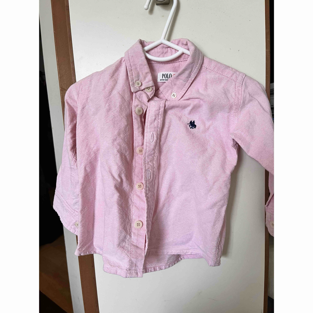 POLO RALPH LAUREN(ポロラルフローレン)のポロベビー　シャツ　80㌢ キッズ/ベビー/マタニティのベビー服(~85cm)(シャツ/カットソー)の商品写真