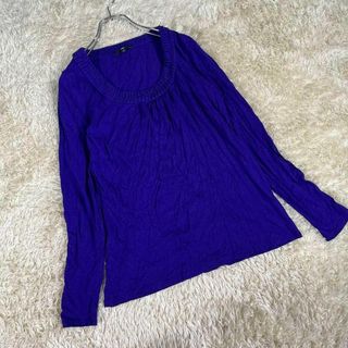 ギャップ(GAP)のGap ギャップ (XS) Uネック ロングTシャツ(Tシャツ(長袖/七分))