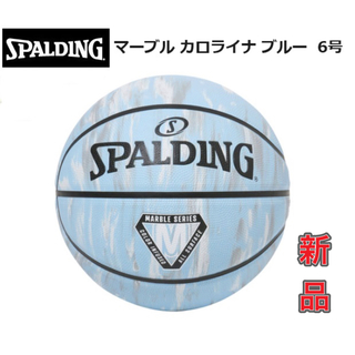 SPALDING - SPALDING スポルディング バスケットボール 6号 マーブル ブルー