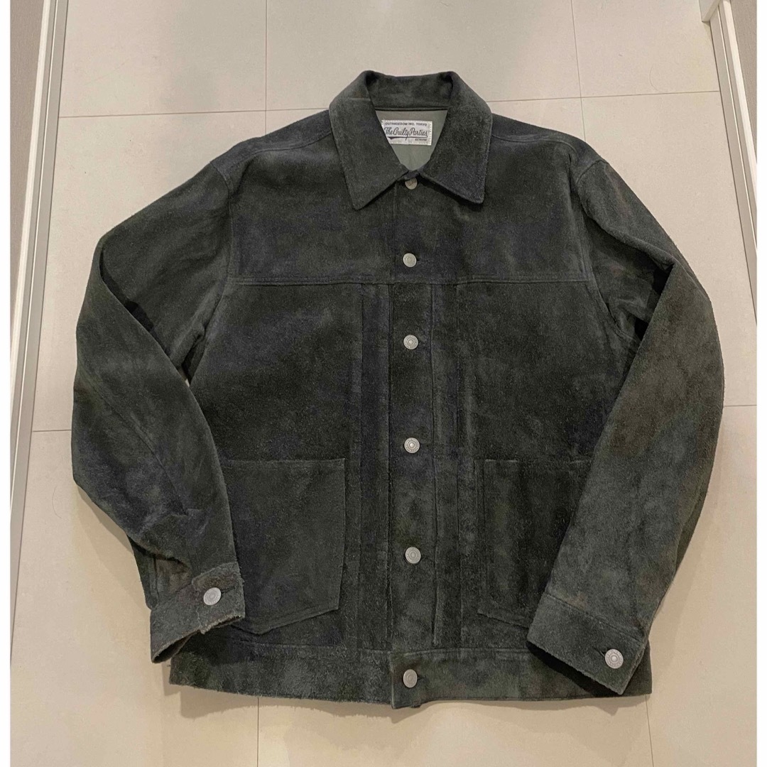 WACKO MARIA - WACKOMARIA SUEDE LEATHER TRUCKER JACKET の通販 WACKO MARIA - WACKOMARIA SUEDE LEATHER TRUCKER JACKET の通販