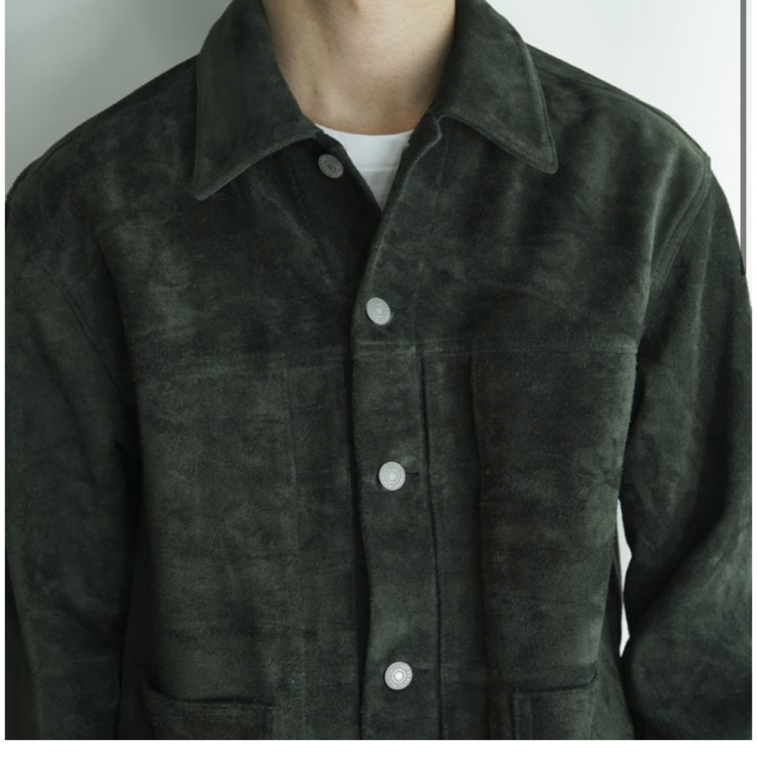 WACKO MARIA - WACKOMARIA SUEDE LEATHER TRUCKER JACKET の通販 WACKO MARIA - WACKOMARIA SUEDE LEATHER TRUCKER JACKET の通販