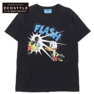 グッチ(Gucci)のグッチ GUCCI グッチ × DISNEY ディズニー GRAPHIC T-SHIRT ドナルドダック 半袖 Tシャツ トップス メンズ ブラック XS 548334 XS(その他)