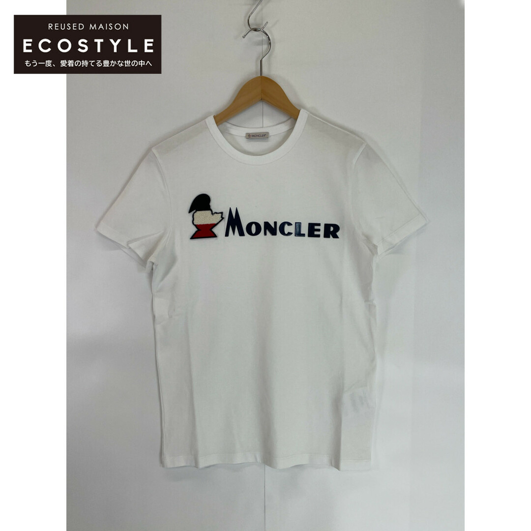 MONCLER(モンクレール)のモンクレール 【美品/国内正規】ロゴ クルーネック 半袖Tシャツ/ S メンズのトップス(Tシャツ/カットソー(半袖/袖なし))の商品写真