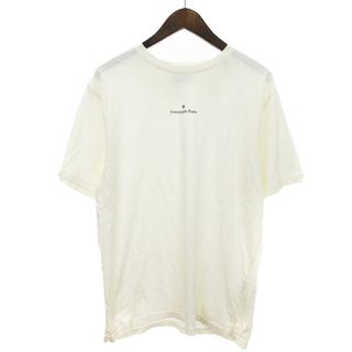 エルメネジルドゼニア(Ermenegildo Zegna)のエルメネジルドゼニア Tシャツ 半袖 ロゴ プリント 白 M ■SM1(Tシャツ/カットソー(半袖/袖なし))