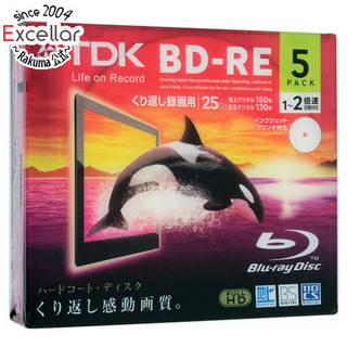 ティーディーケイ(TDK)のTDK製　ブルーレイディスク BEV25PWA5A　BD-RE 2倍速 5枚組(その他)