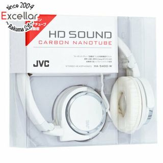 JVC　ステレオヘッドホン　HA-S400-W　ホワイト(ヘッドフォン/イヤフォン)