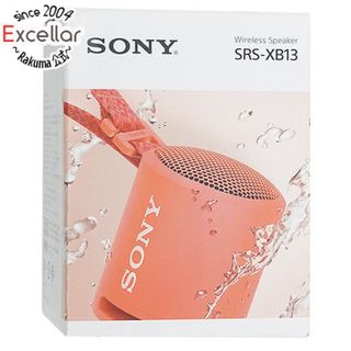 ソニー(SONY)のSONY　ワイヤレスポータブルスピーカー　SRS-XB13 (P)　コーラルピンク 元箱あり(スピーカー)