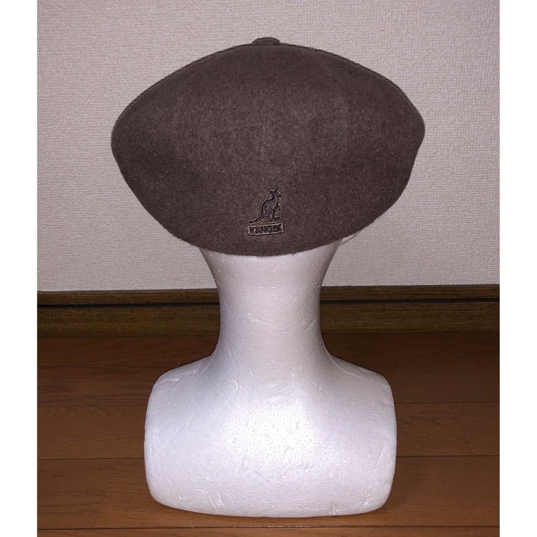 KANGOL(カンゴール)のL 新品 KANGOL ハンチングキャップ ブラウン 茶 カンゴール ベレー帽 メンズの帽子(ハンチング/ベレー帽)の商品写真