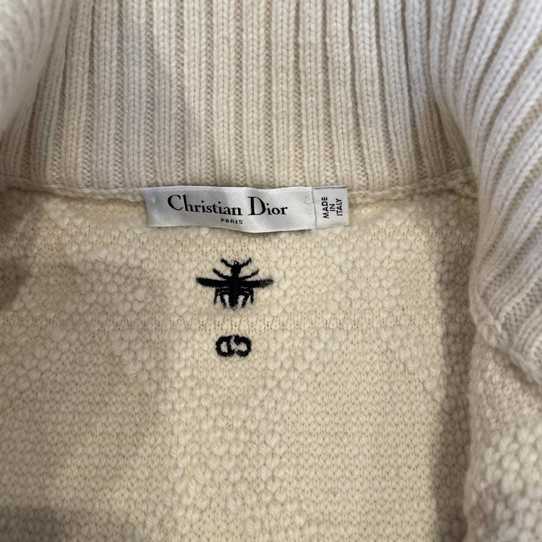 Christian Dior(クリスチャンディオール)のDior 定番　ニットブルゾン　ガーディガン レディースのジャケット/アウター(ブルゾン)の商品写真