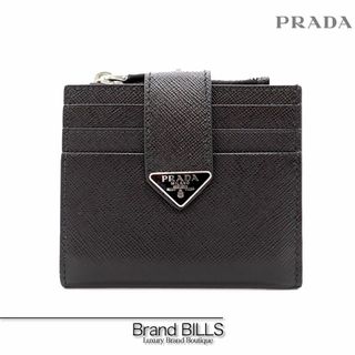 PRADA - プラダ PRADA 財布 メンズ 二つ折り 三角ロゴ SAFFIANO TAB ...