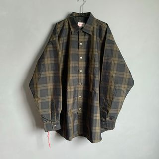 ビームス(BEAMS)のBEAMS JAPAN ルーズチェックシャツ ブラウン系 S ビームスジャパン(シャツ)