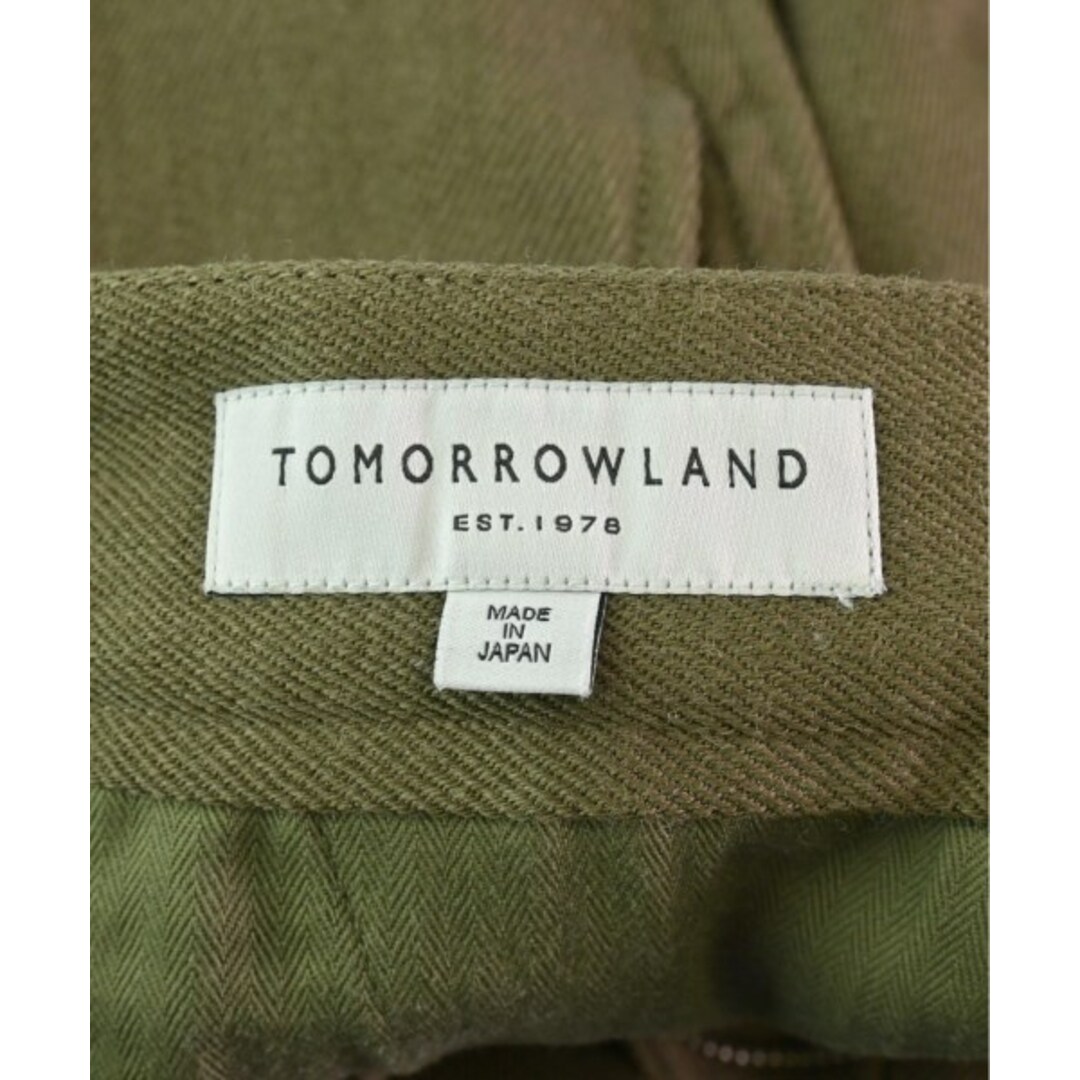 TOMORROWLAND(トゥモローランド)のTOMORROWLAND トゥモローランド スラックス 48(M位) カーキ 【古着】【中古】 メンズのパンツ(スラックス)の商品写真