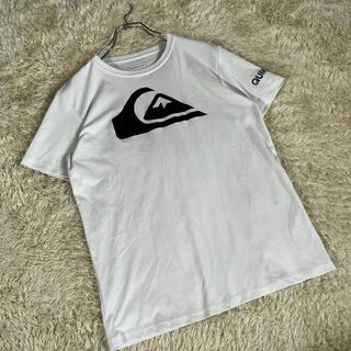 クイックシルバー(QUIKSILVER)のQUIKSILVER (160) キッズ 半袖 Tシャツ ホワイト シンプル(Tシャツ/カットソー)
