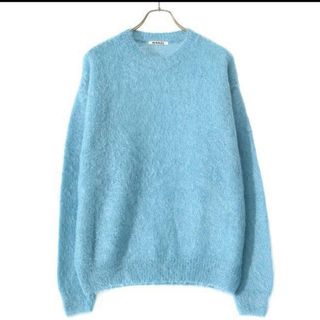 オーラリー(AURALEE)のBRUSHED SUPER KID MOHAIR KNIT (ニット/セーター)