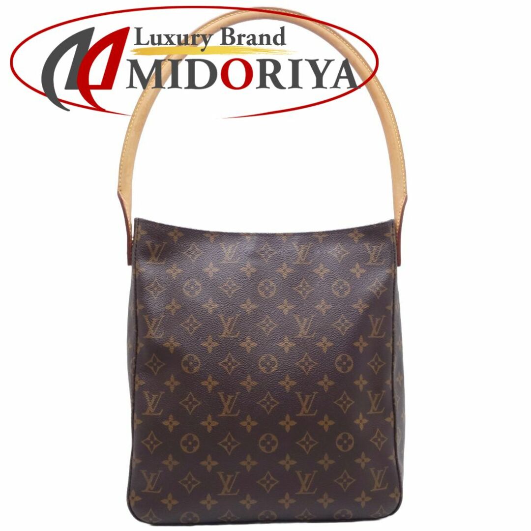 LOUIS VUITTON ルイヴィトン モノグラム ルーピングGM M51145 トートバッグ ブラウン/450244なし備考