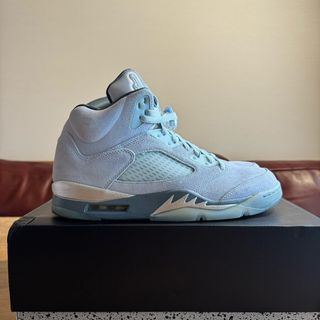 ナイキ(NIKE)のWMNS AIR JORDAN 5 RETRO ICE/BLUE 28.5cm(スニーカー)