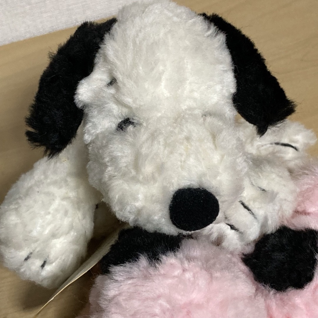 SNOOPY(スヌーピー)のクタクタスヌーピー S  4体セット 吉徳　スヌーピー　ぬいぐるみ エンタメ/ホビーのおもちゃ/ぬいぐるみ(ぬいぐるみ)の商品写真