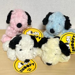 スヌーピー(SNOOPY)のクタクタスヌーピー S  4体セット 吉徳　スヌーピー　ぬいぐるみ(ぬいぐるみ)