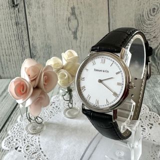 【電池交換済】TIFFANY&Co ティファニー ラウンド 腕時計 【電池交換済】TIFFANY&Co ティファニー ラウンド 腕時計