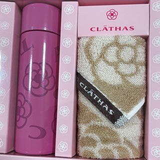 クレイサス(CLATHAS)のクレイサス　タオルハンカチ&ステンレスボトル(弁当用品)