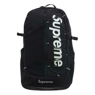 シュプリーム(Supreme)のSupreme シュプリーム バックパック 17SS Backpack ロゴ バックパック ブラック系【中古】(バッグパック/リュック)