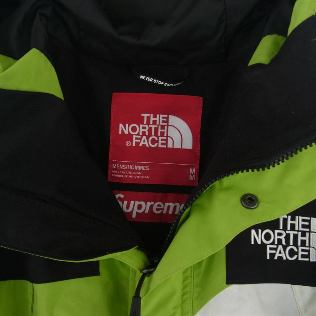 Supreme(シュプリーム)のSupreme シュプリーム マウンテンパーカー The North Face ノースフェイス S Logo Mountain Jacket Sロゴ マウンテンパーカー ジャケット ライトグリーン系 M【中古】 メンズのジャケット/アウター(その他)の商品写真